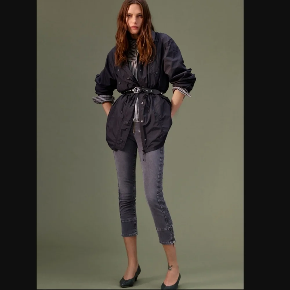 ISABEL Marant Etoile Moto Jeans Pelona Biker Pants - Picture 8 of 15